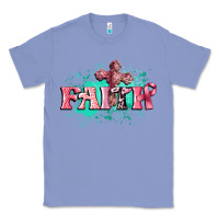 Colony Blue faith breast cancer Classic Tee - CowGirlArtShop