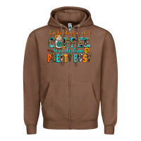 Chestnut i am holding a cup of coffee so yeah iam pretty bu Zipper Hoodie - AdoDesignShop