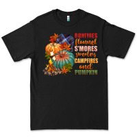 Black bonfires flannels smores campfires and pu Premium Tee - CowGirlArtShop
