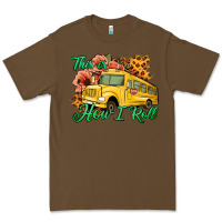 Cacao This is How I Roll Woman Bus Driver Premium Tee - Jasminsmagicworld