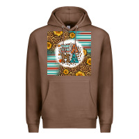 Chestnut western fall mama Premium Hoodie - LillyAllenDesigns