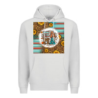 Dove Grey western fall mama Premium Hoodie - LillyAllenDesigns