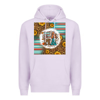 Lilac western fall mama Premium Hoodie - LillyAllenDesigns