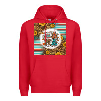 Red western fall mama Premium Hoodie - LillyAllenDesigns