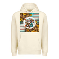 Sandshell western fall mama Premium Hoodie - LillyAllenDesigns