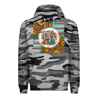 Slate Camo western fall mama Premium Hoodie - LillyAllenDesigns