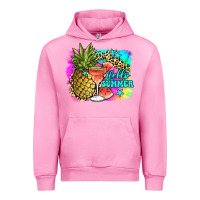 Fuchsia Pink hello summer Urban Hoodie - JahusDesignShop