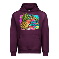 Mauve Wine hello summer Urban Hoodie - JahusDesignShop