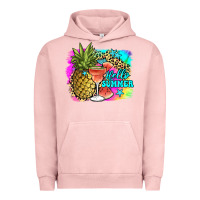 Pigment Salmon hello summer Urban Hoodie - JahusDesignShop
