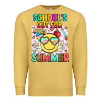 Antique Gold school's out for summer Premium Sweatshirt - JahusDesignShop