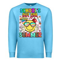 Ocean Blue school's out for summer Premium Sweatshirt - JahusDesignShop