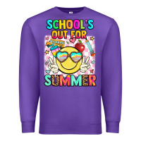 Purple school's out for summer Premium Sweatshirt - JahusDesignShop