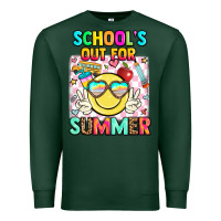 Sports Green school's out for summer Premium Sweatshirt - JahusDesignShop