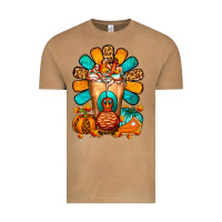 Vintage Camel Thanksgiving Cold Drink Frappe Vintage Tee - FaDigitalArtStudio