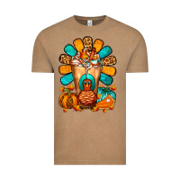 Vintage Coffee Thanksgiving Cold Drink Frappe Vintage Tee - FaDigitalArtStudio