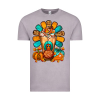 Vintage Zinc Thanksgiving Cold Drink Frappe Vintage Tee - FaDigitalArtStudio