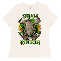 Bone Sham rockin St. Patrick's Day Ladies Tee - CowGirlArtShop