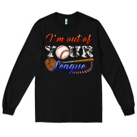Black i' m out of your league Long Sleeve Tee - BundleAndBundleShop