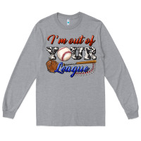Heather Grey i' m out of your league Long Sleeve Tee - BundleAndBundleShop