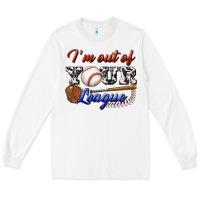 White i' m out of your league Long Sleeve Tee - BundleAndBundleShop