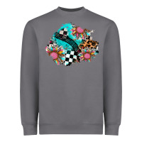 Storm race sunflower patches Heavyweight Sweatshirt - AdoDesignShop