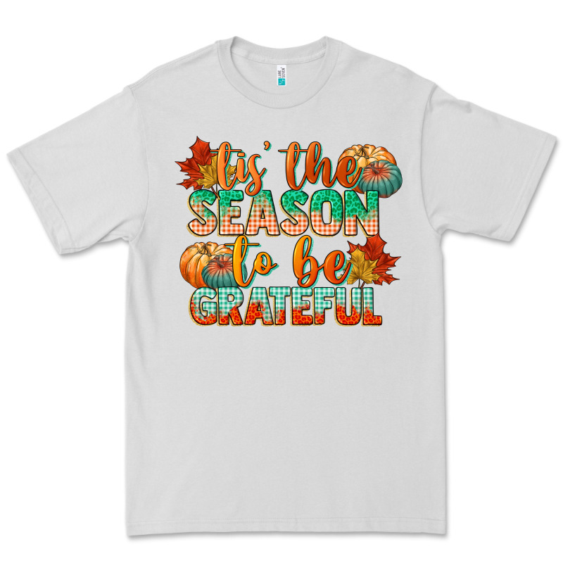 Tis The Season To Be Grateful Premium Tee by CowGirlArtShop | Teevron