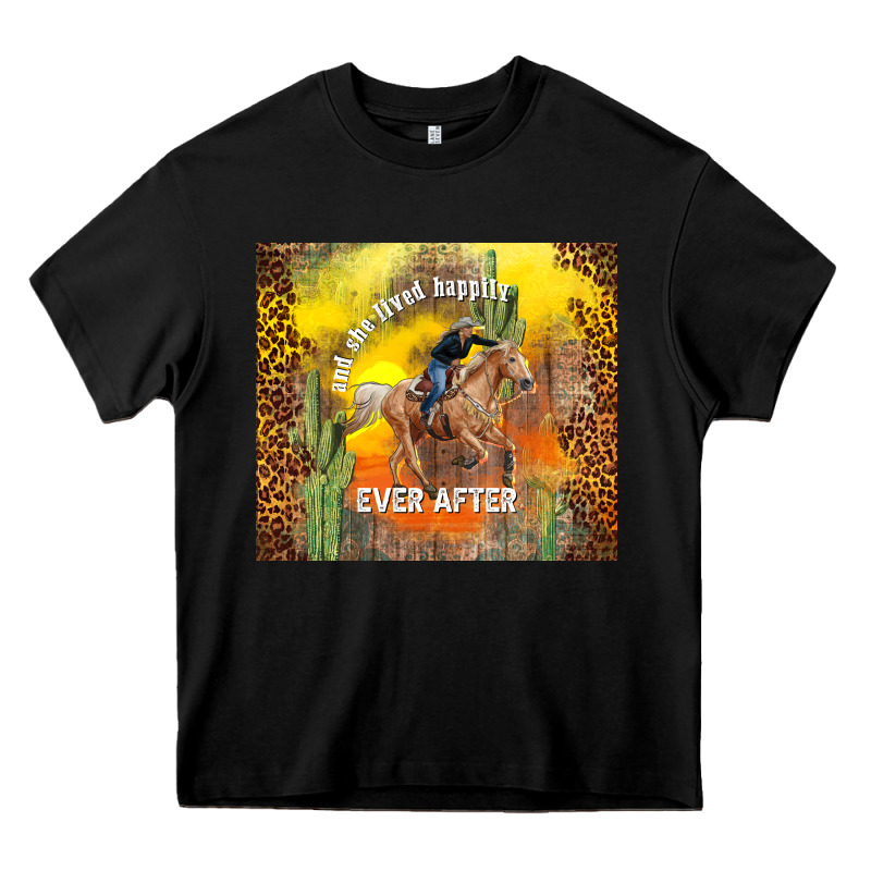 And She Lived Happily Ever After Heavy Core Tee by TumblerDesignByShophia | Teevron