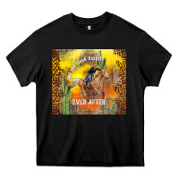 Black and she lived happily ever after Heavy Core Tee - TumblerDesignByShophia