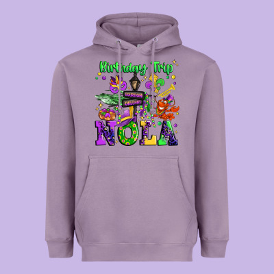 Birthday Trip Nola Heavyweight Hoodie Designed By Jahusdesignshop