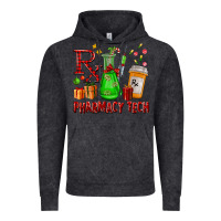 Vintage Black pharmacy tech christmas Vintage Hoodie - FaDigitalArtStudio