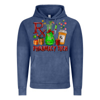 Vintage Denim pharmacy tech christmas Vintage Hoodie - FaDigitalArtStudio