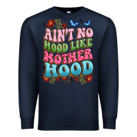 Navy ain't no hood like mother hood Premium Sweatshirt - JahusDesignShop