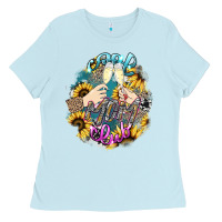Baby Blue Cool mom club mother's day Ladies Tee - HowdyJamesFarm