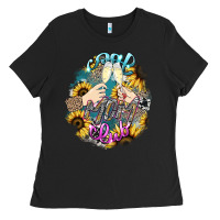 Black Cool mom club mother's day Ladies Tee - HowdyJamesFarm