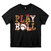 Black baseball play ball Heavy Core Tee - Jasminsmagicworld