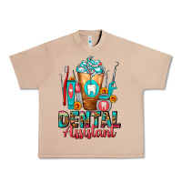 Burro Dental Assistant Dentist Frappe Urban Heavy Tee - FaDigitalArtStudio