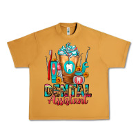 Peanut Butter Dental Assistant Dentist Frappe Urban Heavy Tee - FaDigitalArtStudio