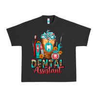 Pigment Black Dental Assistant Dentist Frappe Urban Heavy Tee - FaDigitalArtStudio