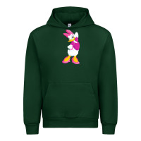 Forest Green daisy duck Urban Hoodie - baoMotion