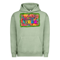Pigment Oil Green summer vibes watermelon Urban Hoodie - JahusDesignShop