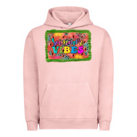 Pigment Salmon summer vibes watermelon Urban Hoodie - JahusDesignShop