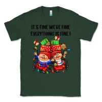 Sports Green its fine were fine everything is fine Classic Tee - CowGirlArtShop