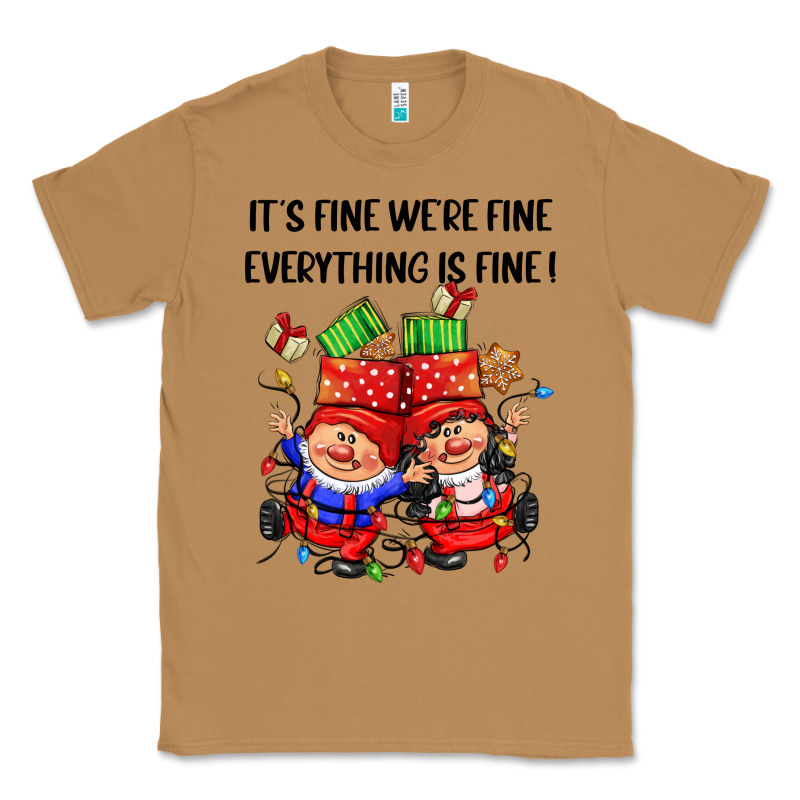 Its Fine Were Fine Everything Is Fine Classic Tee by CowGirlArtShop | Teevron
