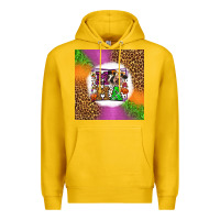 Lemon halloween cow mama Premium Hoodie - LillyAllenDesigns