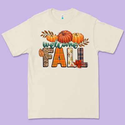 Welcome Fall Premium Tee Designed By Cowgirlartshop