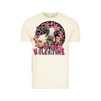 Vintage Arctic Be my Valentine Holstein Cow Valentine's Day Vintage Tee - FaDigitalArtStudio