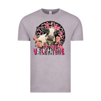 Vintage Zinc Be my Valentine Holstein Cow Valentine's Day Vintage Tee - FaDigitalArtStudio