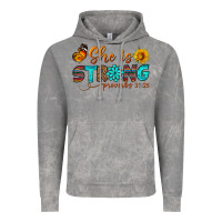 Cloud Rock she is strong Vintage Hoodie - BundleAndBundleShop