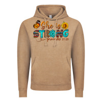 Vintage Coffee she is strong Vintage Hoodie - BundleAndBundleShop