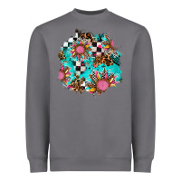 Storm race sunflower patches Heavyweight Sweatshirt - AdoDesignShop
